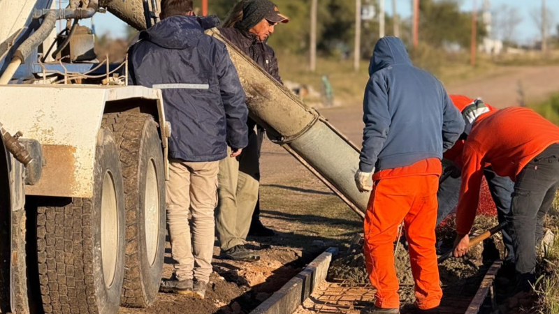 AVANZAN LAS MEJORAS DE ACCESIBILIDAD EN LA ZONA DE IOSPER