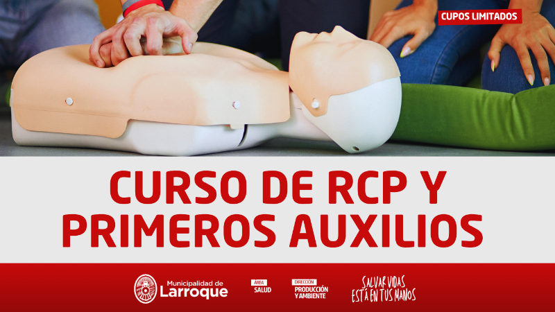 CURSO GRATUITO DE RCP Y PRIMEROS AUXILIOS: SABER ACTUAR SALVA VIDAS