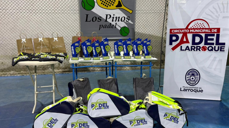EL PÁDEL SIGUE CRECIENDO EN LARROQUE CON UNA NUEVA FECHA DEL CIRCUITO MUNCIPAL