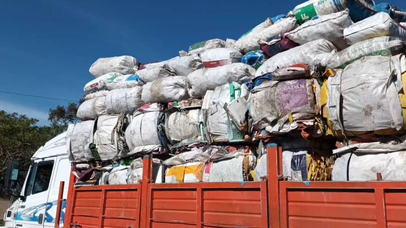 RECICLADO EN LARROQUE: MÁS DE 41.000 KG DE MATERIALES RECUPERADOS EN JULIO