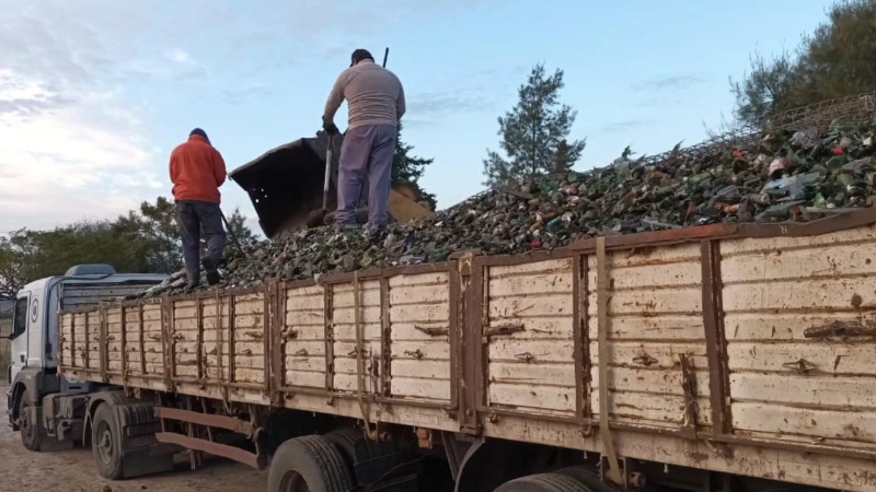 RECICLADO EN LARROQUE: MÁS DE 41.000 KG DE MATERIALES RECUPERADOS EN JULIO