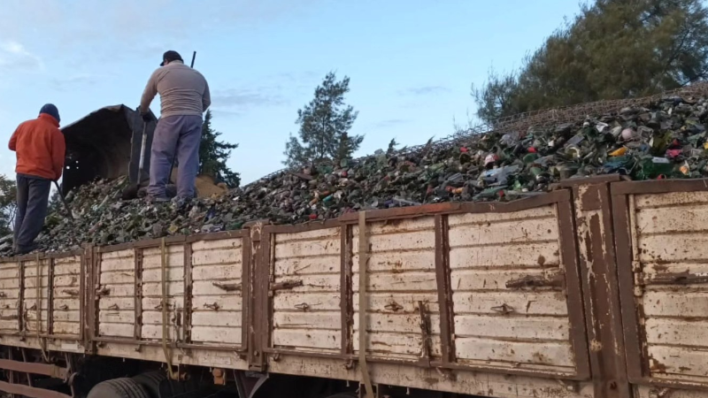 RECICLADO EN LARROQUE: MÁS DE 41.000 KG DE MATERIALES RECUPERADOS EN JULIO