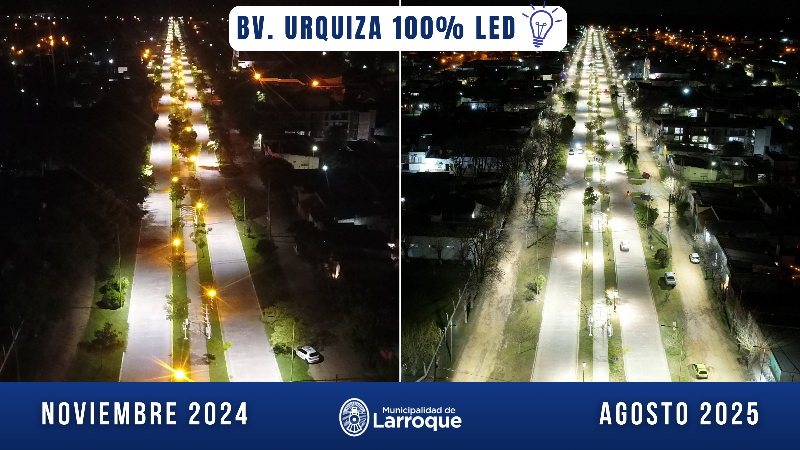 BV. URQUIZA 100% LED
