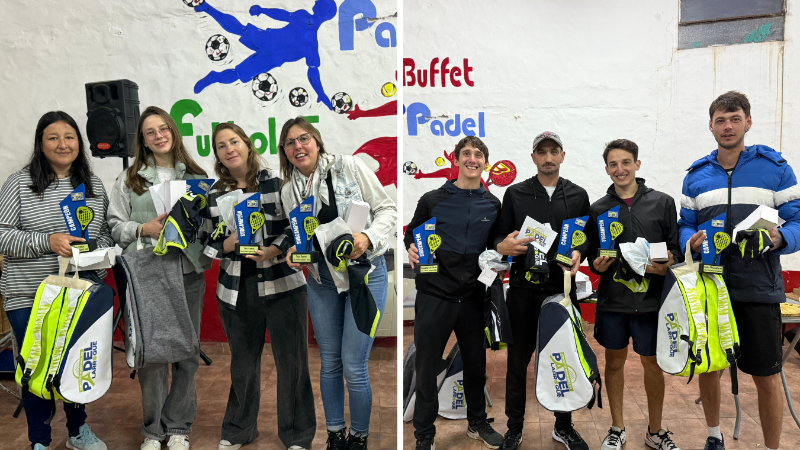 LARROQUE VIBRÓ CON LA QUINTA FECHA DEL CIRCUITO MUNICIPAL DE PÁDEL