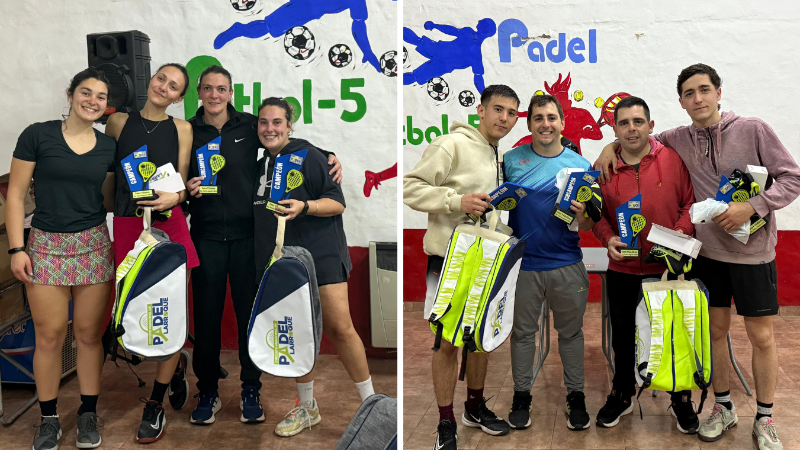 LARROQUE VIBRÓ CON LA QUINTA FECHA DEL CIRCUITO MUNICIPAL DE PÁDEL