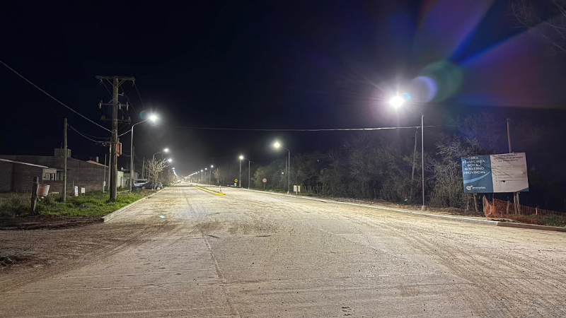 NUEVA ILUMINACIÓN LED EN AVENIDA 25 DE MAYO