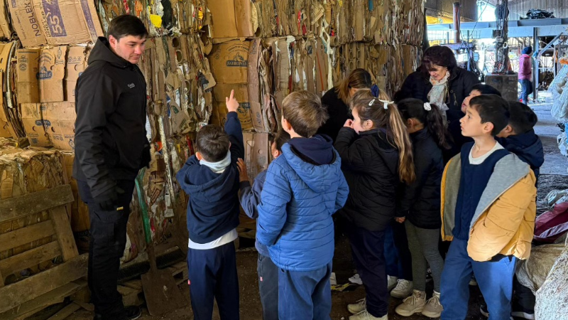VISITAS EDUCATIVAS A LA PLANTA DE TRATAMIENTO DE RESIDUOS SÓLIDOS URBANOS ♻️