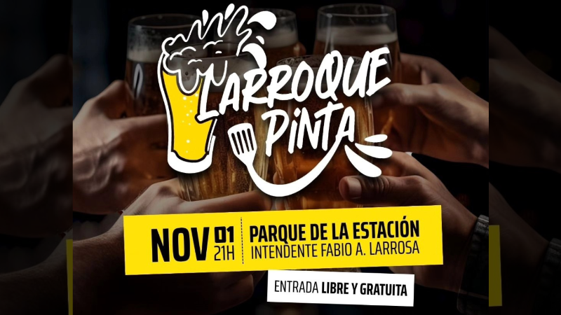 LARROQUE PINTA: MÚSICA, SABORES Y ENCUENTRO EN EL PARQUE DE LA ESTACIÓN