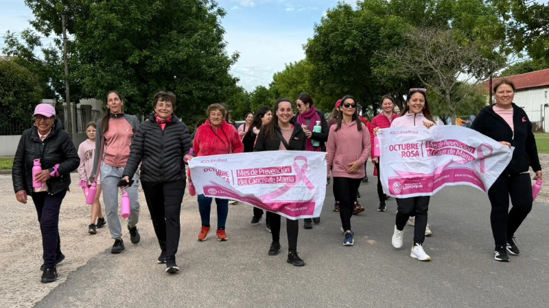 CAMINATA POR LA CONCIENTIZACIÓN DEL CÁNCER DE MAMA