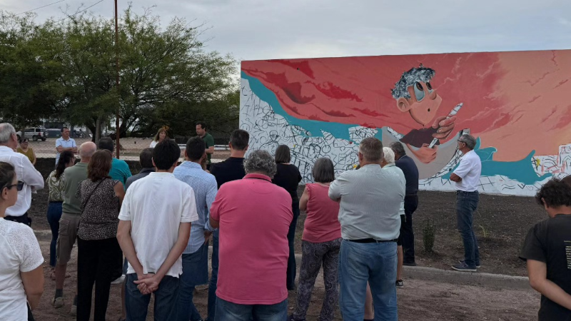 LARROQUE INAUGURÓ LA NUEVA ESTACIÓN DE TRANSFERENCIA DE RESIDUOS ESPECIALES.