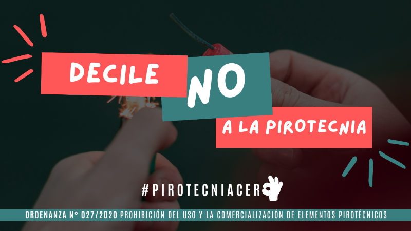 RECORDATORIO SOBRE EL USO DE PIROTECNIA