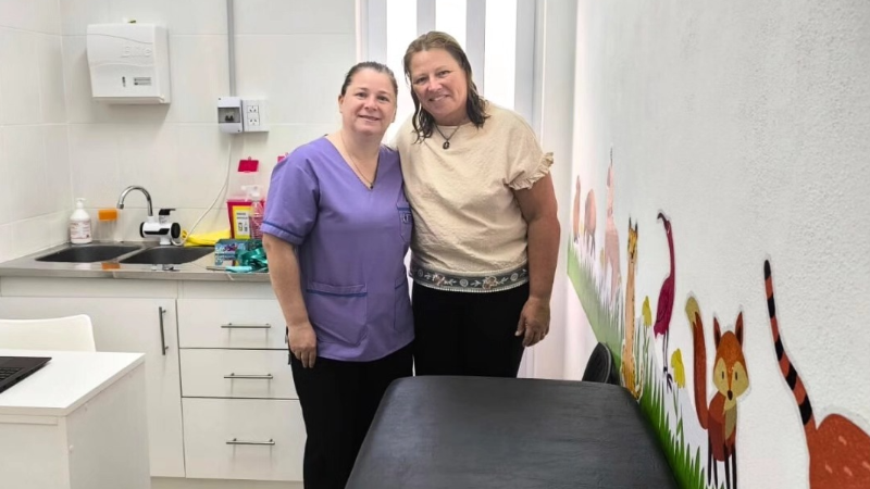 INAUGURACIÓN DEL NUEVO VACUNATORIO EN EL CENTRO DE SALUD DR. SANTIAGO BUGNARD