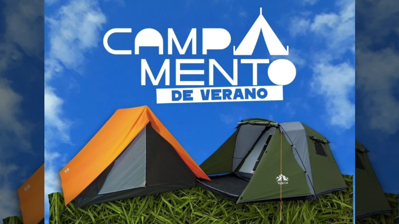 SE VIENE EL CAMPAMENTO DE LA COLONIA MUNICIPAL DE VERANO