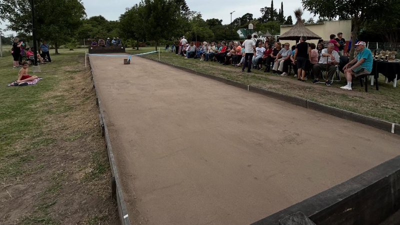SUEÑO CUMPLIDO: INAUGURACIÓN DE LA CANCHA DE BOCHAS PARA ADULTOS MAYORES