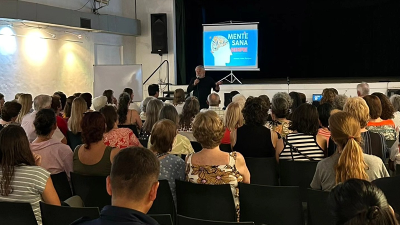 CONFERENCIA SOBRE SALUD MENTAL: "LA VEJEZ, EL AFORTUNADO DESTINO"
