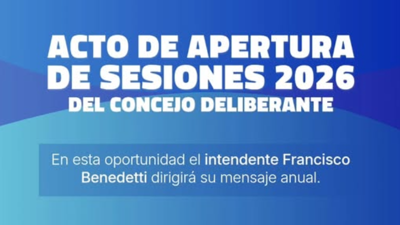 APERTURA DE SESIONES ORDINARIAS 2026