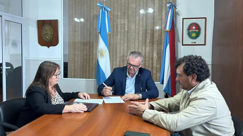 LARROQUE AVANZA CON LA FINALIZACIÓN DE LA ESCUELA TÉCNICA Nº 4