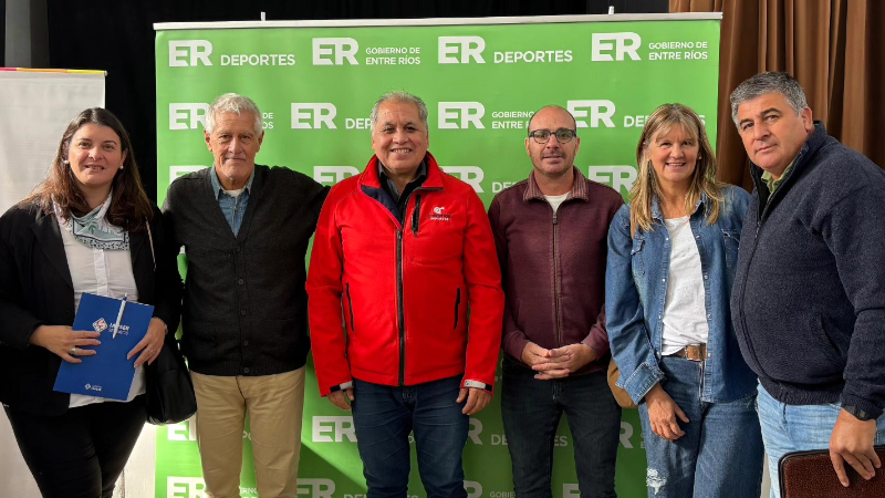 LARROQUE PARTICIPÓ DE LA REUNIÓN TÉCNICA DEPORTIVA PROVINCIAL EN BASAVILBASO