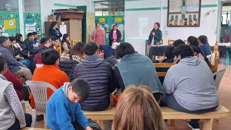 Larroque promovió una nueva Jornada de Salud Integral en la EPEI N.º 12