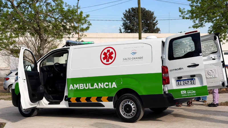 UNA NUEVA AMBULANCIA PARA LARROQUE