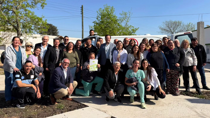 UNA NUEVA AMBULANCIA PARA LARROQUE