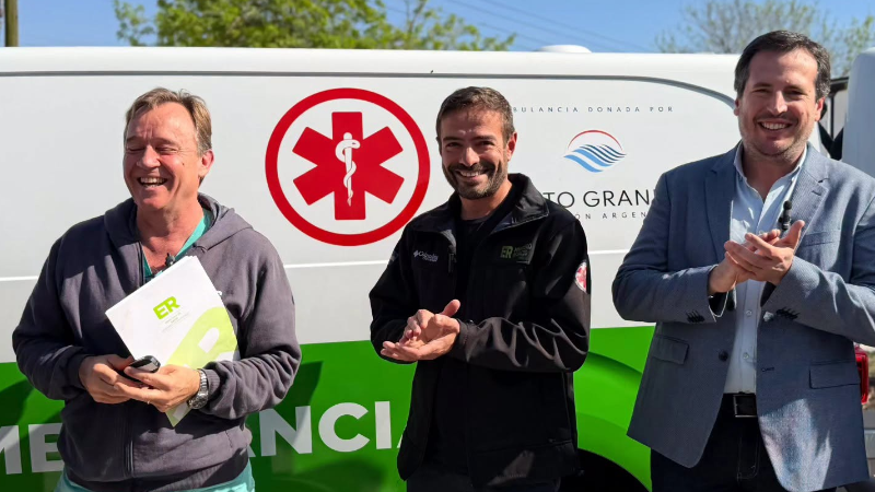 UNA NUEVA AMBULANCIA PARA LARROQUE