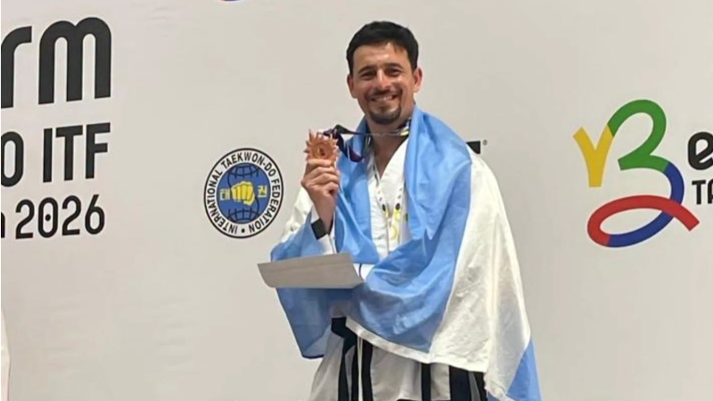 RECONOCIMIENTO A GABRIEL BENEDETTI POR SU LOGRO A NIVEL MUNDIAL